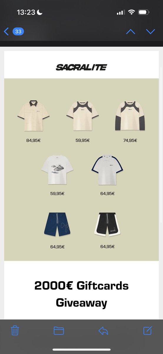 chrisclpc's tweet photo. 65€ für Shorts übertreib doch nich #sacralite https://t.co/fa3gTe50zO
