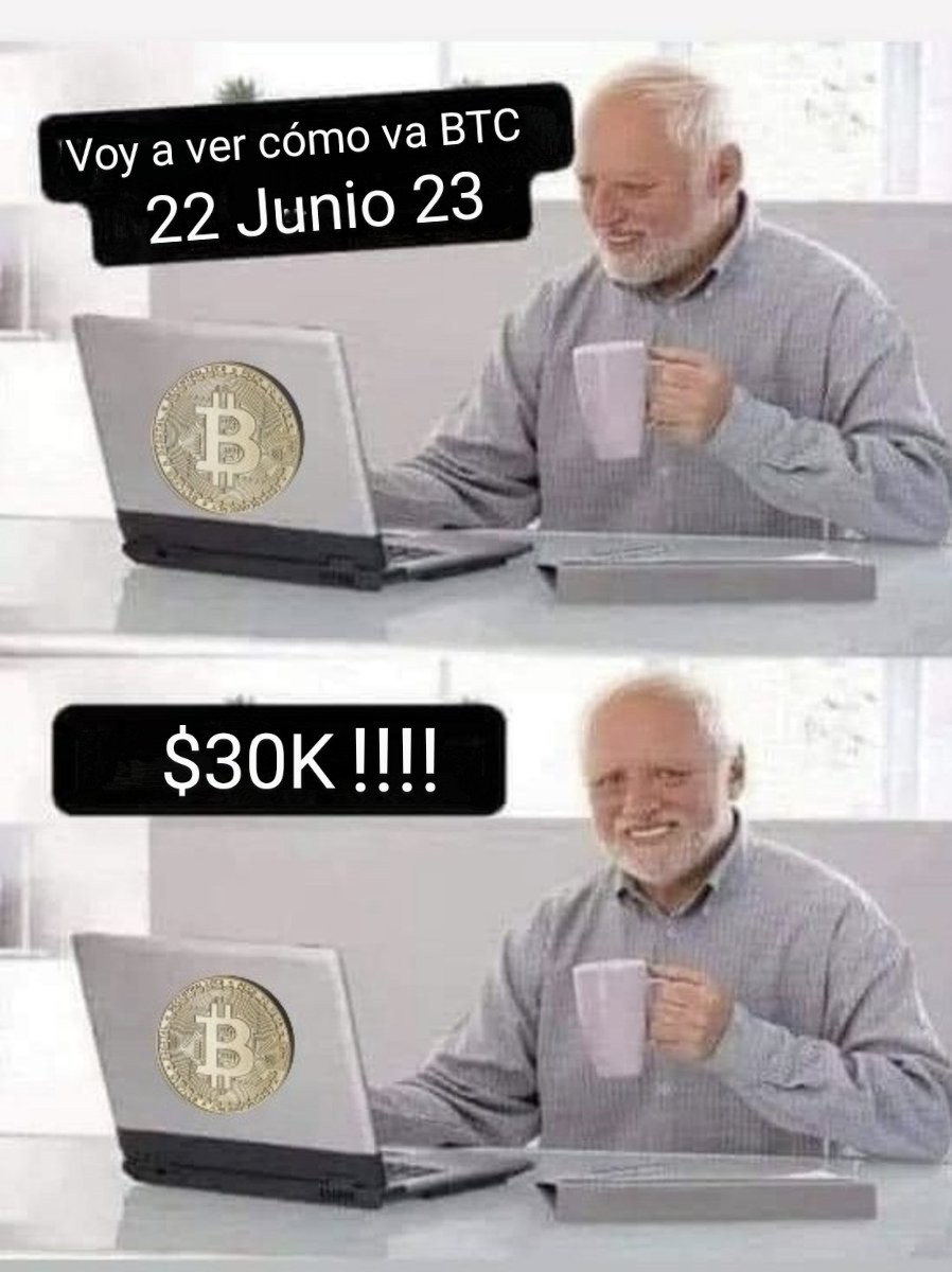 SuperBLOKnft's tweet photo. Justo 1 mes 🙈🙈🙈

#Bitcoin estás ahí? 😂

#BTC #Crypto #cryptomarket #cryptocurrency #bitcoinnews #blokys #superblok https://t.co/0BnVgLZ9Jd