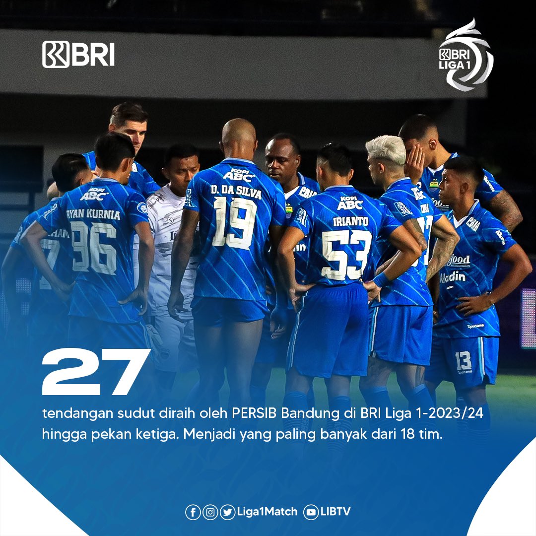 Liga1Match's tweet photo. Fakta menarik
@PSM_Makassar vs @persib
Dukung terus tim kebanggaan kamu di BRI Liga 1-2023/24.
#BRILiga1202324
#MentalJuara
#SupporterBersatu
#BersamaBisa
#PSMPSB https://t.co/6Sb8iNr2Uw