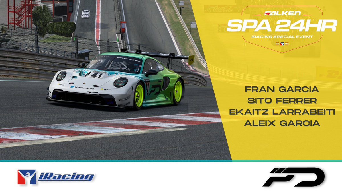 ¡¡LLEGÓ EL DIA!! 24H SPA para nuestros chicos 💙💚💛

Dos coches, Ocho pilotos, mucho entrenamiento y ganas de completarlas. 

Suerte a todos!! 

#StayPiki