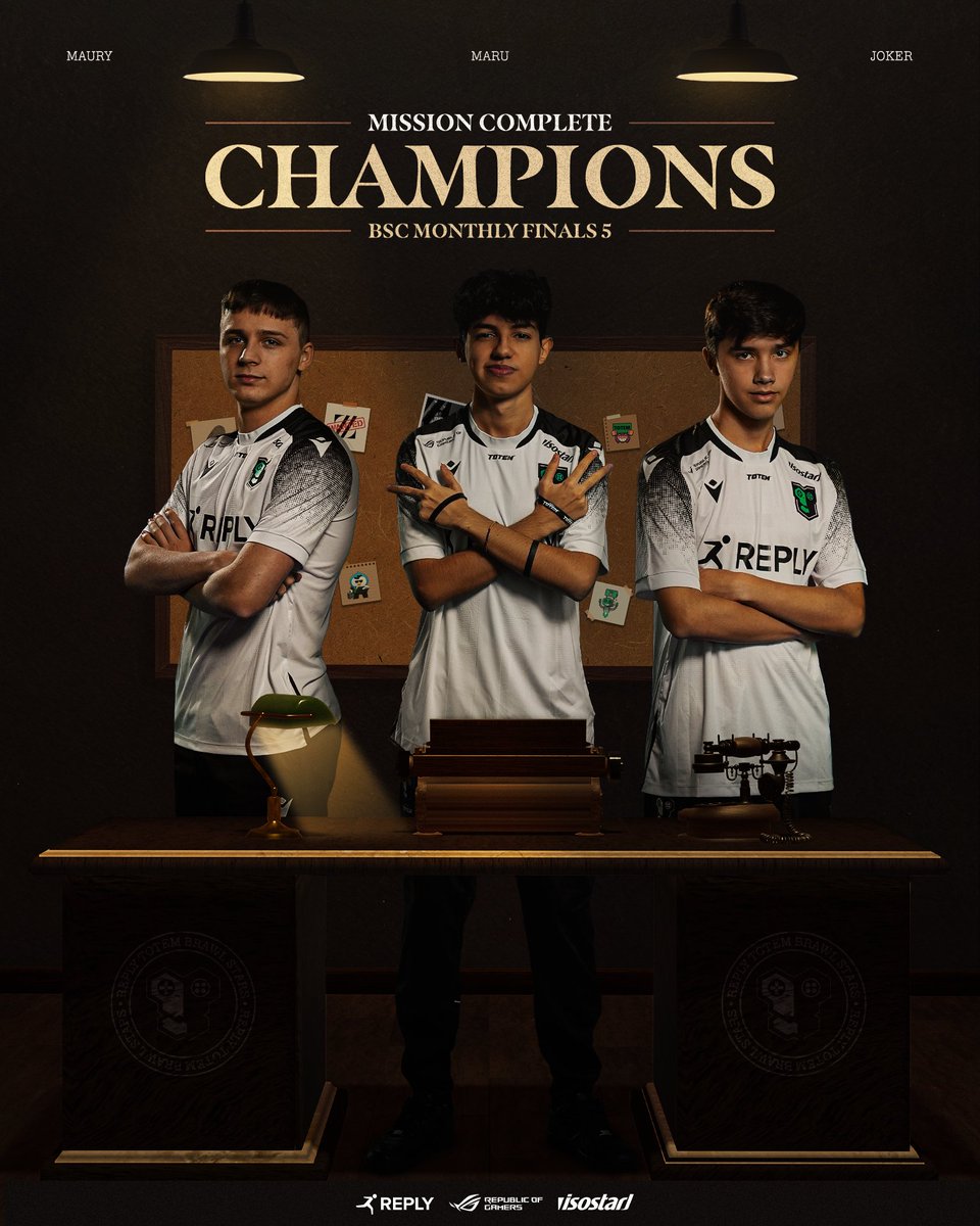 Reply_Totem's tweet photo. MONTHLY FINALS CHAMPIONS 🥇 

We finally manage to get our first monthlies of the year and get closer and closer to Worlds! 🏆
There when it matters.

Thank you all for the amazing support, and let's #GOTOTEM! 🫶 https://t.co/pSmyYJHoux