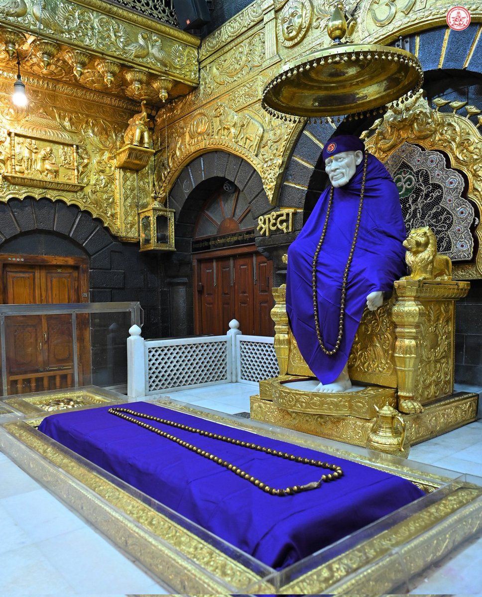SSSTShirdi's tweet photo. *!! ॐ साई राम !!*
*श्री साईबाबा संस्थान विश्वस्त व्यवस्था,शिर्डी*
*!! ॐ Sai Ram !!*
*Shri Saibaba Sansthan Trust, Shirdi*
≈≈≈≈≈≈≈≈≈≈≈≈≈≈≈≈≈ *आरती :-शेजारती* 
*शनिवार २२ जुलै २०२३*     
*Aarti :-Shejarti*
*Saturday 22 July 2023* https://t.co/VsdUpDr8Q0