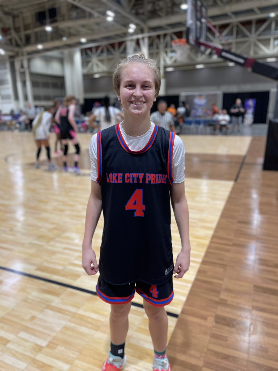 LBR_Basketball's tweet photo. ⚜️ Big Easy Hoopfest

⛹️‍♀️ Hope Cauthron  
🏀 Lake City Pride
🎓 2025

✅ Toughness
✅ Competitor
✅ Two Way Player

📝 Cauthron is really good at everything! We’ve seen her meet every challenge head on and be successful! Sky is the limit with her mindset. #StockRiser https://t.co/upFwvQm5sh