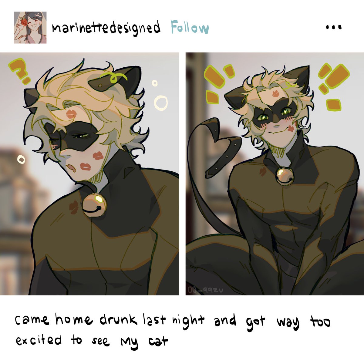 deinwes's tweet photo. kiss kiss mew mew
#miraculous https://t.co/yrSI3De0ho