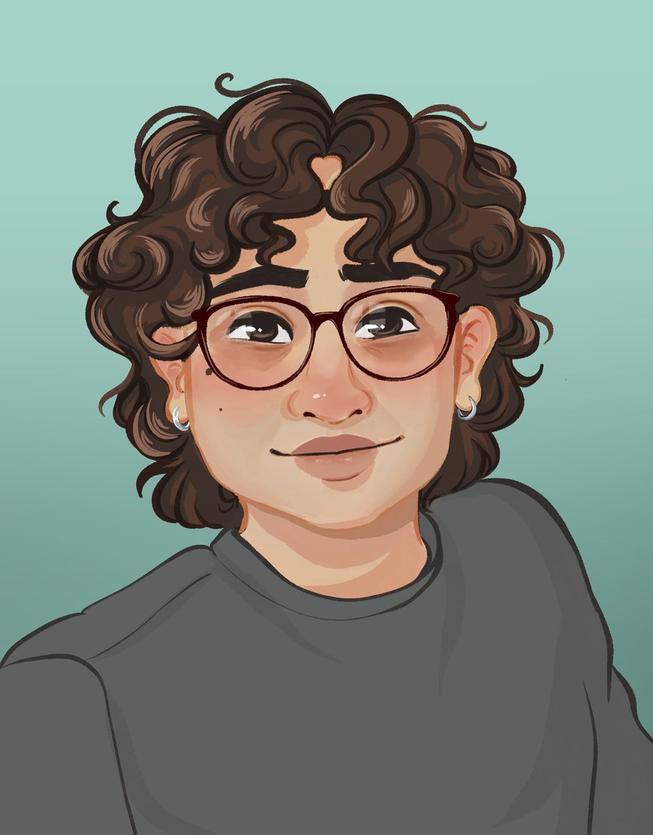 Feeling pretty good about a new haircut from the other day so here’s a wee self portrait