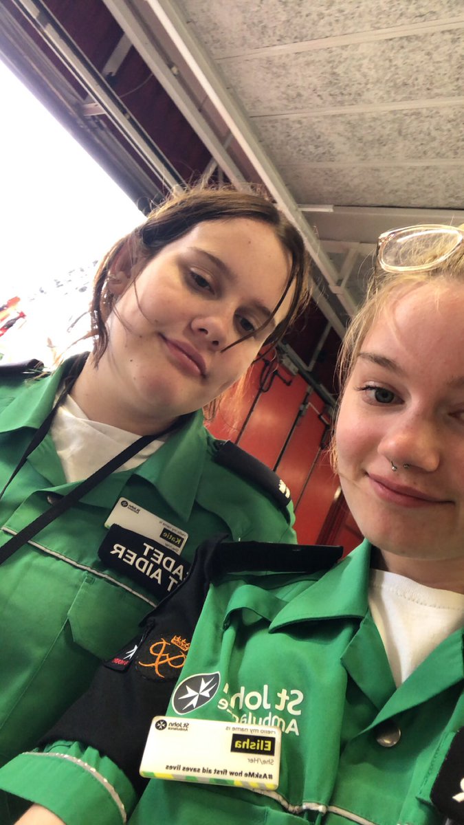 ElishaHughesHC's tweet photo. I was at @manchesterfire ‘s Gorton Fire Station Open Day and it was amazing! I did get to try some kit on and even got a chance to put the BA (Breathing Apparatus) kit on and I did learn a lot of things.
@stjohnambulance @SJAGMYouth #CadetReporter #StJohnPeople https://t.co/Y5IjGcp2PX