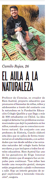 eligeeducar's tweet photo. Y un gran aplauso para Matías Rebolledo y Camilo Rojas, ganadores de Elige Innovar 2022 👏 https://t.co/noLgPgPWJD