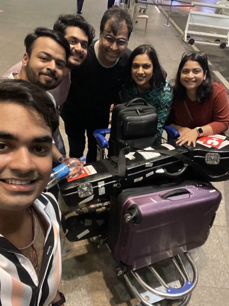 PAAMF (@paamfoundation) on Twitter photo “Bon Voyage” Best wishes for your Australia-New Zealand tour 2023
#music #worldmusic #indianclassicalmusic #purbayanchatterjee #sitar #travel #safetravel #musician
<a href="/stringstruck/">Purbayan Chatterjee</a> “Bon Voyage” Best wishes for your Australia-New Zealand tour 2023
#music #worldmusic #indianclassicalmusic #purbayanchatterjee #sitar #travel #safetravel #musician
<a href="/stringstruck/">Purbayan Chatterjee</a>