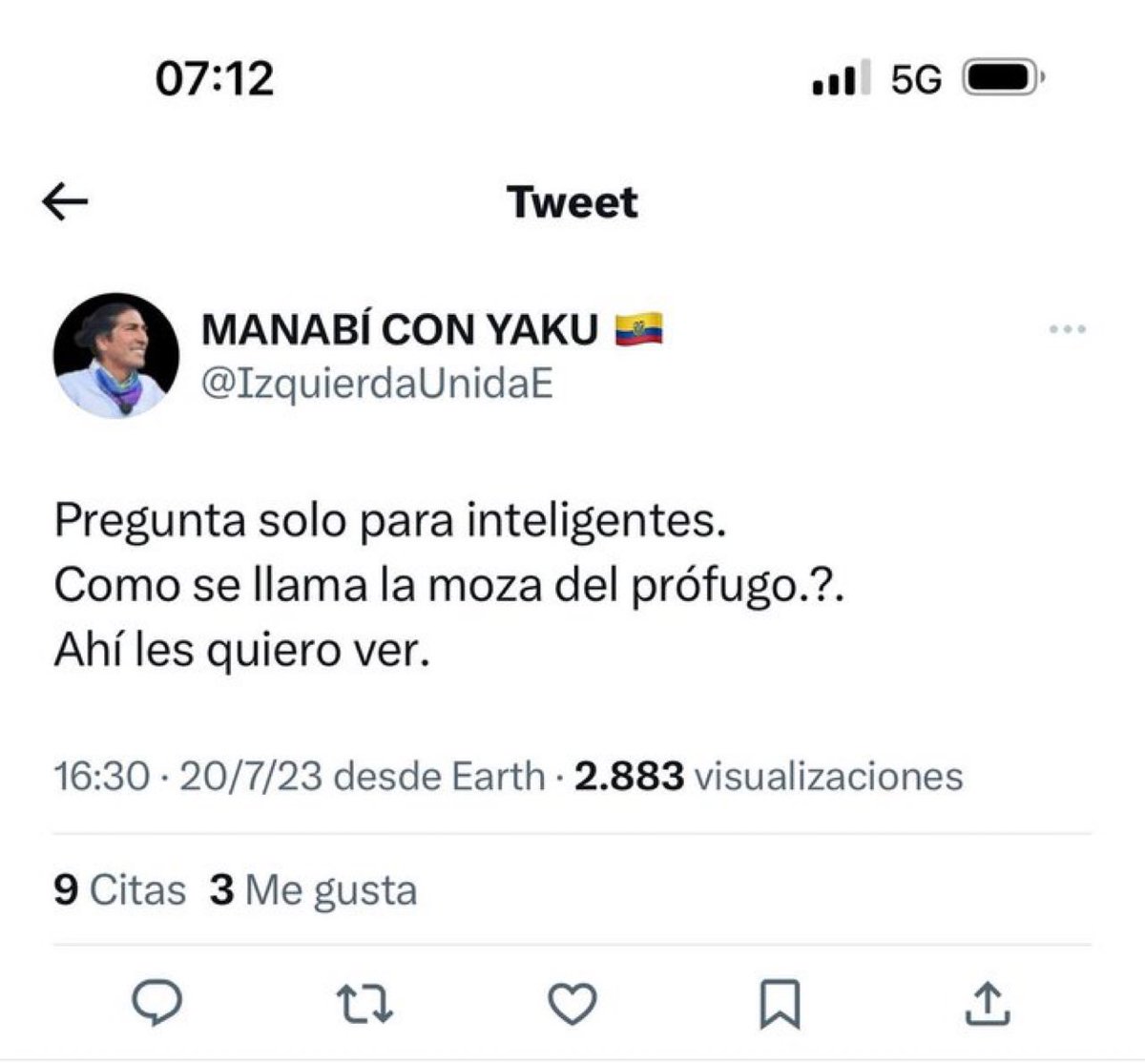 MashiRafael's tweet photo. ¡Increíble!
¿Alguien puede votar por esta miseria humana?
Ya falta poco…
TODO, TODITO 5 https://t.co/vOP5QcsVdn