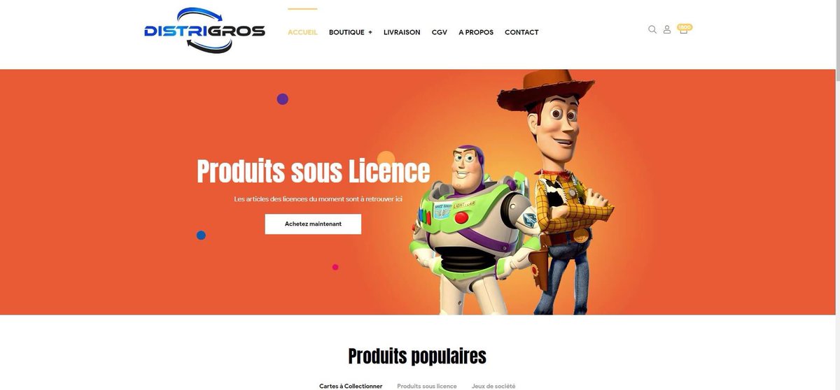 distrigros's tweet photo. Après quelques jours d'indisponibilité notre nouveau site internet est enfin en ligne. 
On vous invite à vous y rendre dès à présent pour le découvrir :)

N'hésitez pas à nous dire ce que vous en pensez en commentaire.

Bon week-end 🙂 https://t.co/9xmbGxcSkh