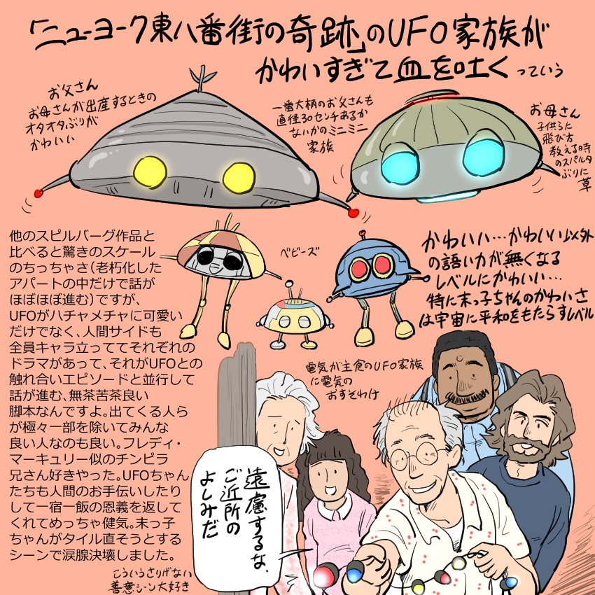 U-NEXTに「ニューヨーク東8番街の奇跡」があったから久々に観たけど