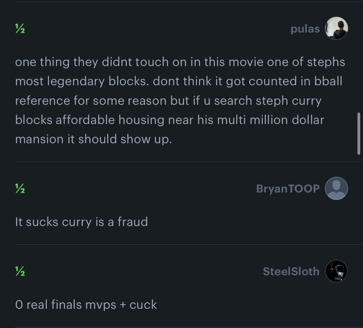 LeecherReport's tweet image. “Underrated” reviews on @letterboxd are hilarious 😭