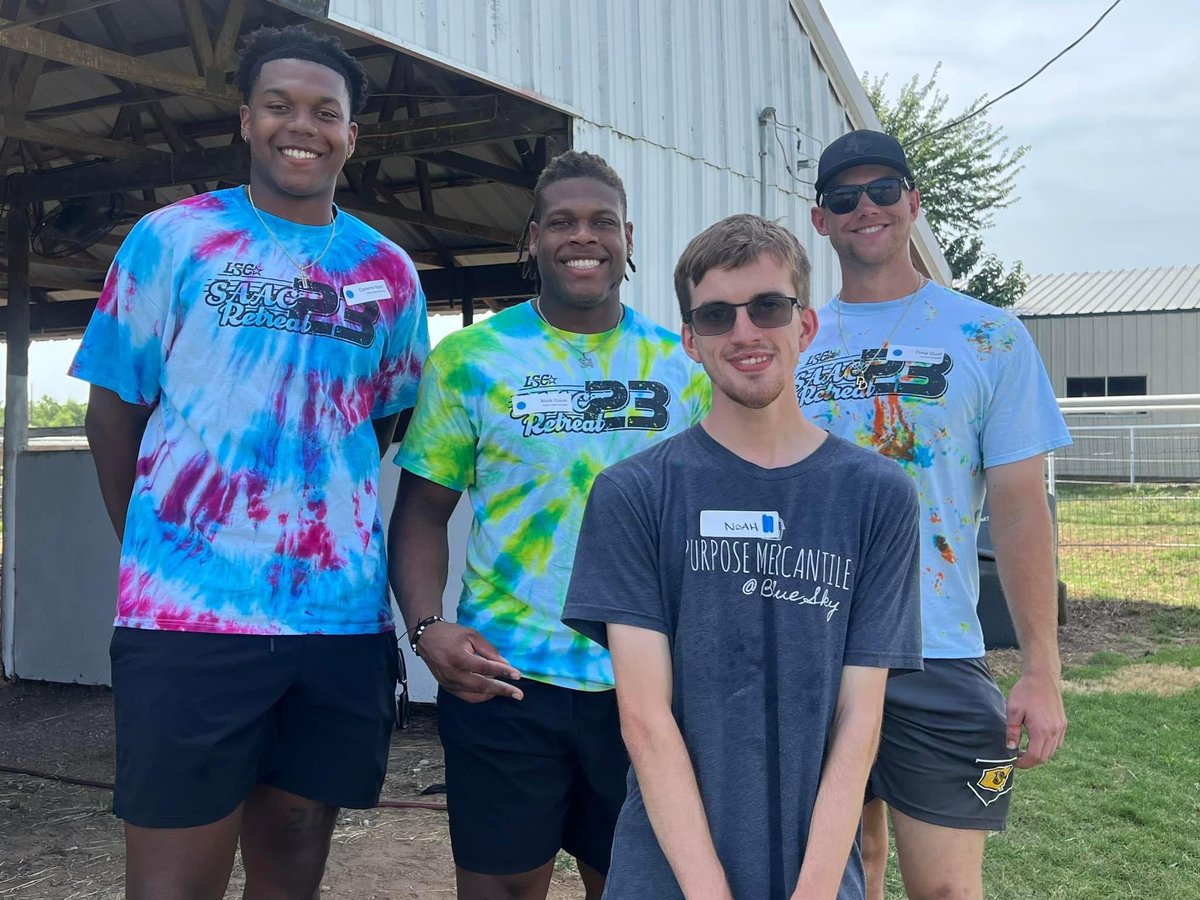 <a href="/angeloathletics/">Angelo State Athletics</a> SAAC members at the <a href="/LoneStarConf/">Lone Star Conference</a> SAAC Retreat this week. Great community service and fellowship amongst the schools in the conference. #RamFam