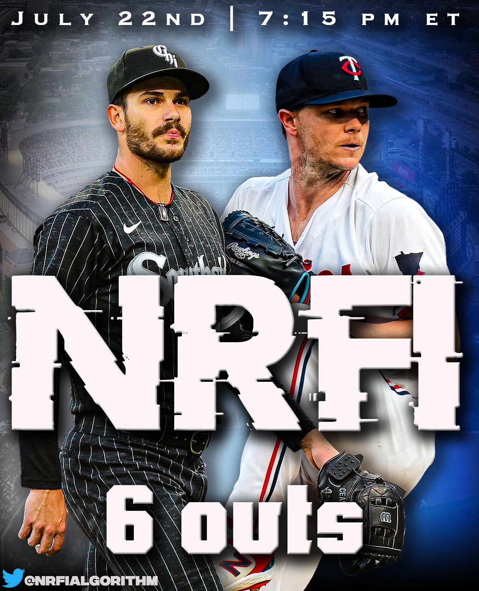 No Run First Inning Algorithm on Twitter: 