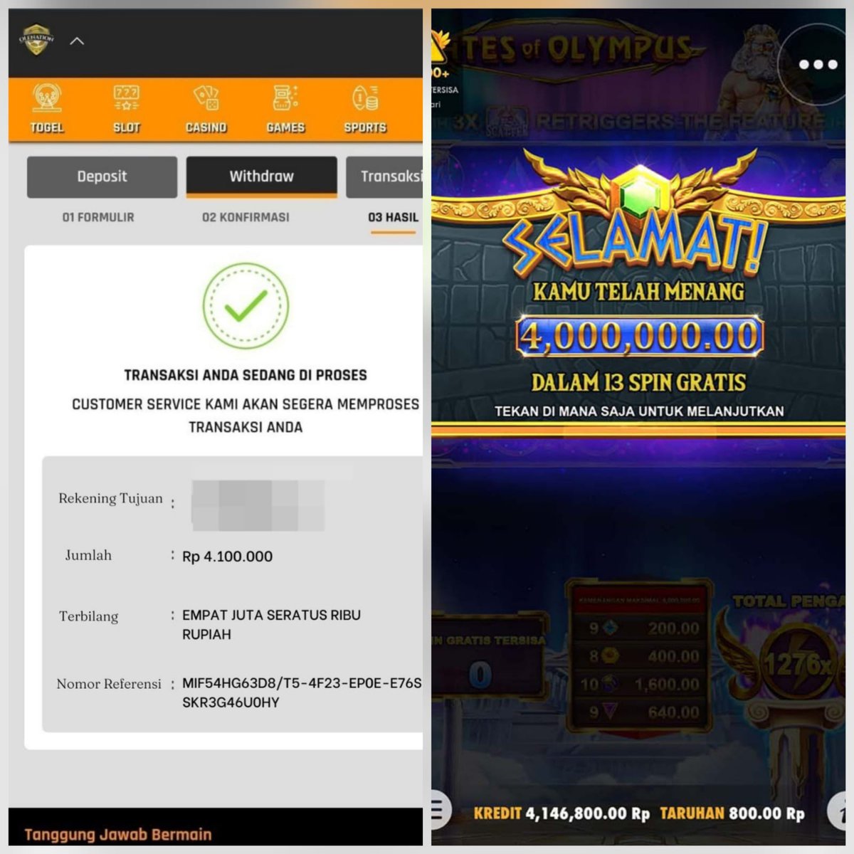 kirimanmantan2's tweet photo. Gak ada kata RUNGKAD kalau rungkad saldo di kembalikan, depo kecil aja bisa langsung wd
lgsg buktikan saja https://t.co/QLCuIAAbyY https://t.co/qrbMy0IeTt