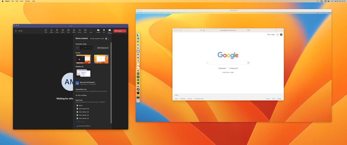 If you work on a Mac with an ultrawide display and have always been annoyed by the lack of the ability to share or record 16:9 aspect ratio screen, then try out BetterDisplay app. It can even do PIP on a single screen! Very useful :) betterdisplay.pro