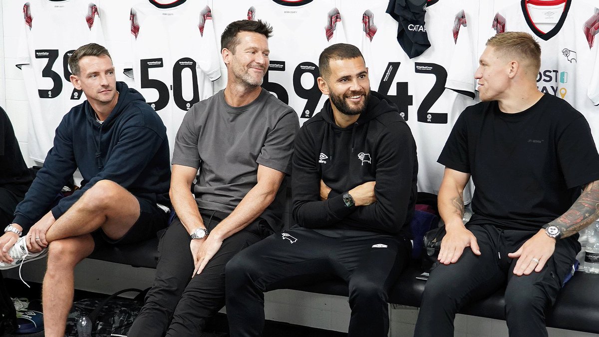 The meaning behind the shirt numbers today! 🖤

Bryson: 5-0 after his hat-trick against Forest

Nugent: 59, the minute he secured his hat-trick against Fulham

Johnson: 4-2 after THAT game away at Leeds

Waghorn: 78, the minute he scored the goal that kept us up!

Class 🐏 #DCFC