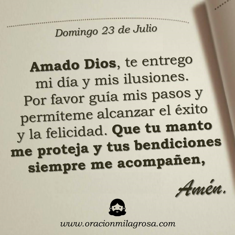 oracion_milagro's tweet photo. Oración para el domingo 23 de julio de 2023: https://t.co/ZisWTKScDv