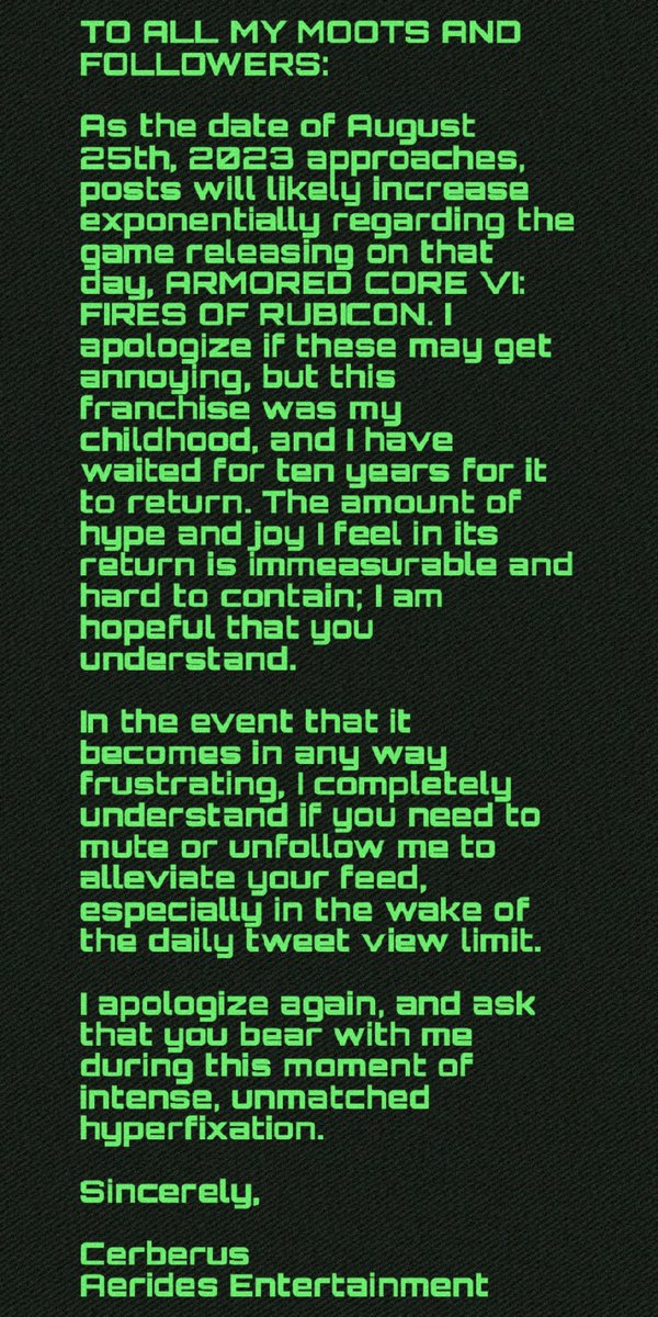 INCOMING TRANSMISSION...