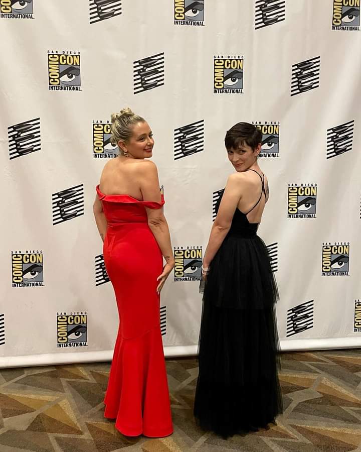 .@MoniBarre and I were fancy last night... A full, more thoughtful post on the #EisnerAwards and the amazingness of Jordan Hart and @ripplefxcomic (@Fanbase_Press) to follow post-coffee. #FPSDCC