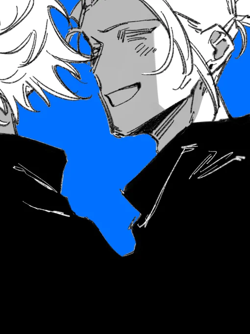 フォルダ遡っていたら良い五夏の絵が出てきたから再掲しちゃおう