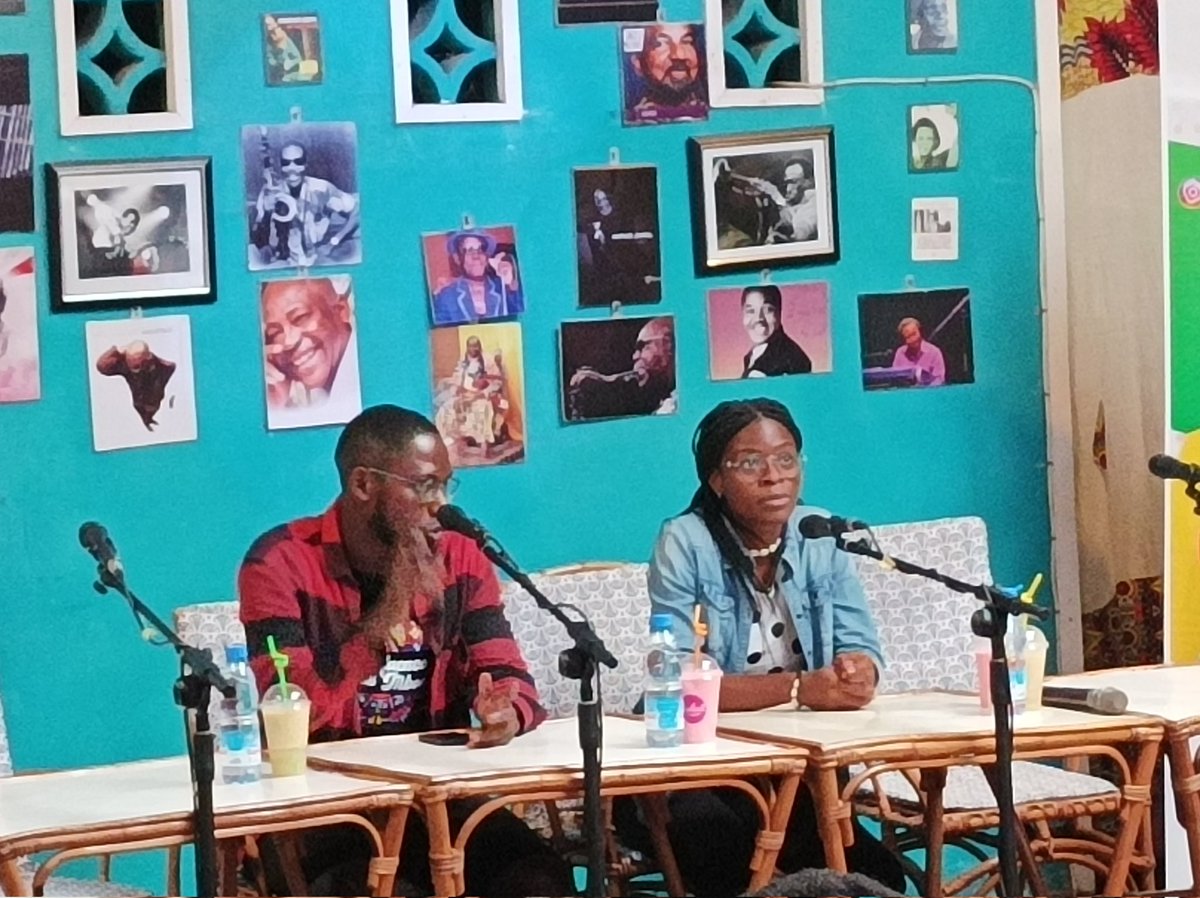 BouNghom's tweet photo. Pour la 2e journée du Cameroon Cultural Digital Days, @eloka___ de @ColorfolApp partage avec nous l'apport du streaming dans la digitalisation.
#2C2D2023
#InfluenceMboa https://t.co/lIJAUEUUlp