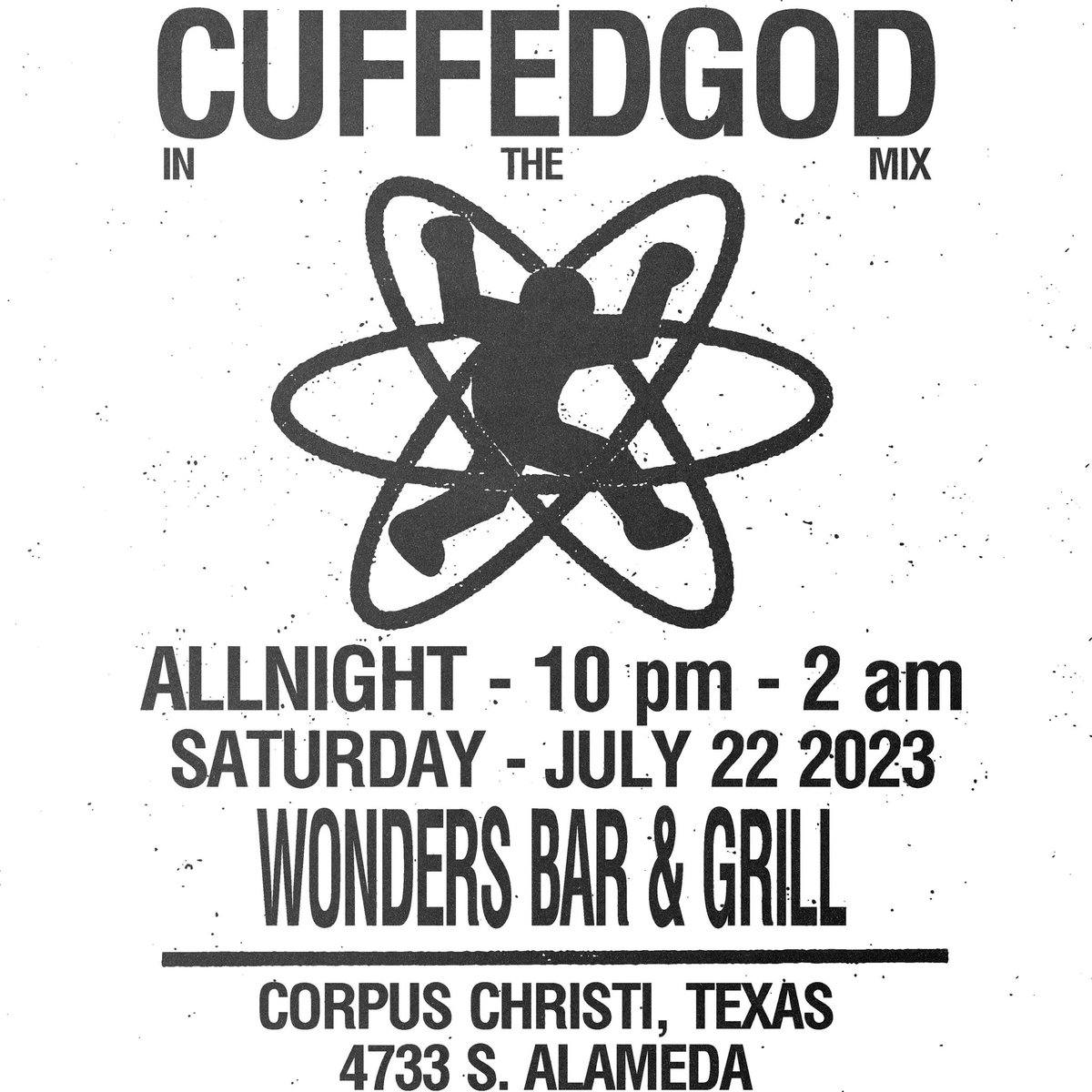 cuffedgod's tweet photo. TONIGHT AT @WondersBar 😶‍🌫️ CATCH ME IN THE MIX ALL NIGHT 🔊. PULL UP FOR SOME GOOD MUSIC, DRINKS, &amp; MORE FROM 10PM - 2AM
-
flyer by Sammy Rod 🎨 https://t.co/h1nJ7a93HY