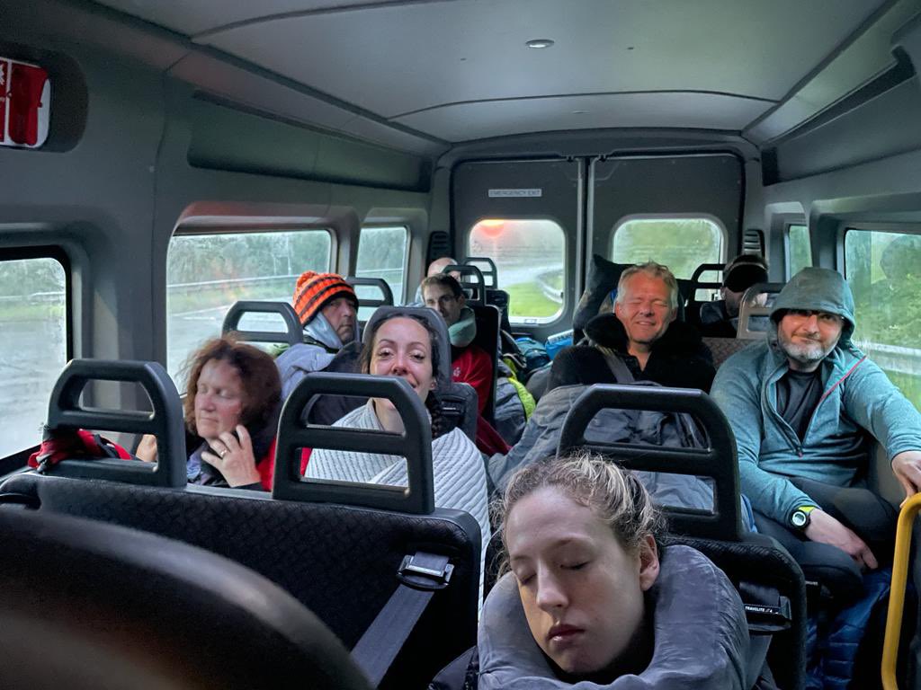 AcademyCromer's tweet photo. They’ve reached £2k! This is an incredible amount which will support @CureLeukaemia research. 
The weather has not been kind to them. They’ve faced torrential rain and high winds but they are determined to complete the challenge. 
Keep going team, we’re all right behind you! 💪👏 https://t.co/pchVNnfWDP
