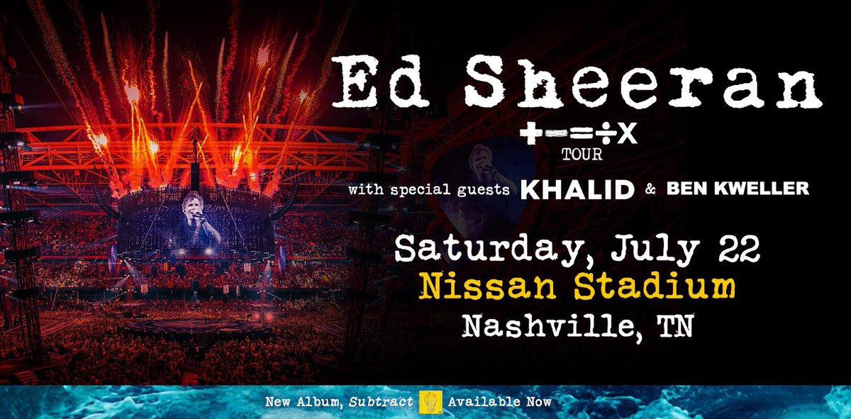 NissanStadium's tweet photo. ARTIST CHANGE: @benkweller will open us up this evening. 

All parking, gate and set times remain the same.

🚗: 2:30 p.m.
🏟️: 4:30 p.m.
🎙️: 6 p.m. https://t.co/5ymjESOWEj