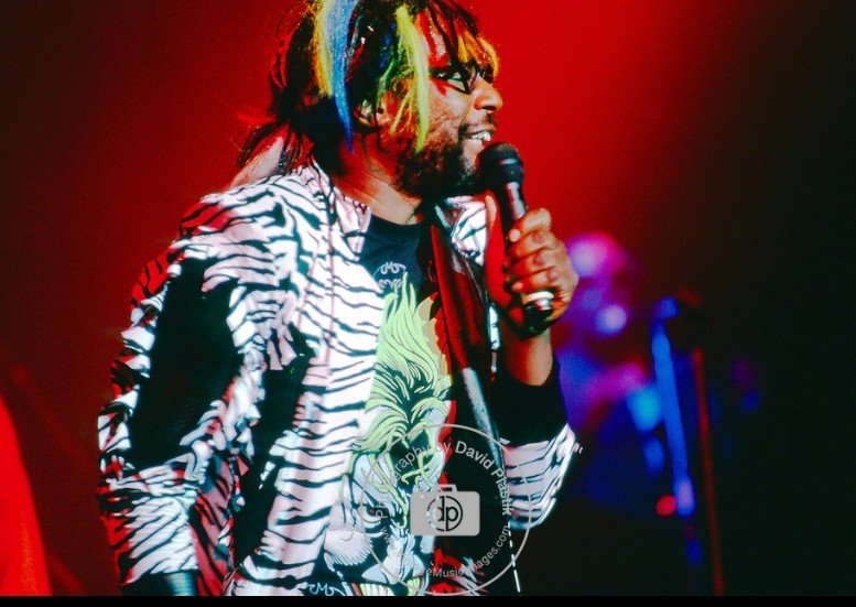 Happy 82nd Birthday to Parliament Funkadelic leader & Music Legend, George Clinton. I took this photo in 1989. @george_clinton #georgeclinton #parliamentfunkadelic #photographybydavidplastik #VintageMusicImages