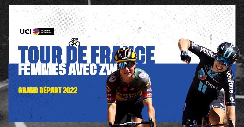 UCI_WWT's tweet photo. 🇫🇷💛 We're soooo excited!

Tomorrow it's time for the Tour de France Femmes. Let's get in the mood by rewatching last years grand départ extra plus in Paris!