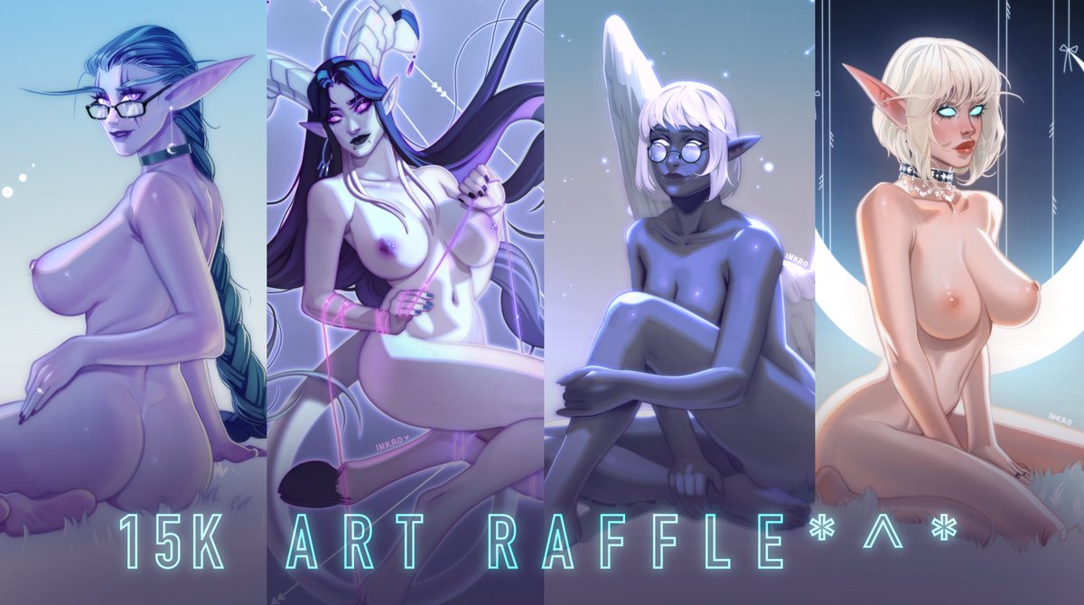 15K ART RAFFLE✨✨✨
The prize is Fullbody art without bg^^

To participate:
🌙Follow me
🌙Like &amp; Retweet this post

End - August 23!