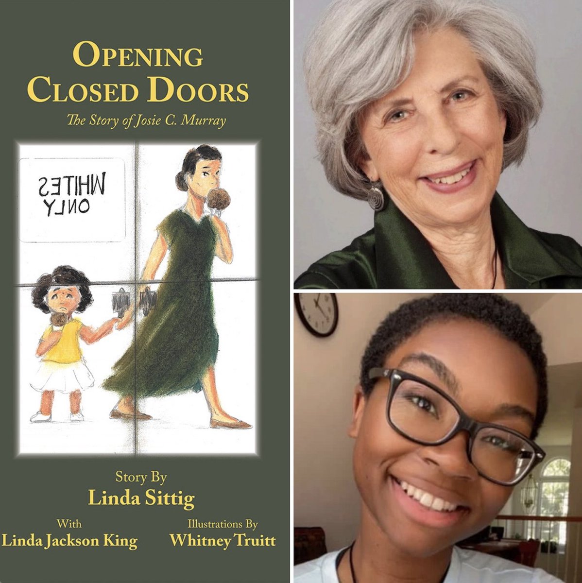 Josie Murray helped desegregate Virginia's libraries. Her courageous story is now a children's book by Linda Sittig, with illustrator Whitney Truit. Read more in NOVA RIF's newsletter: conta.cc/43pWhQ0. <a href="/lhsittig/">Linda Sittig</a> <a href="/RIFofNOVA/">Reading is Fundamental of Northern Virginia</a>