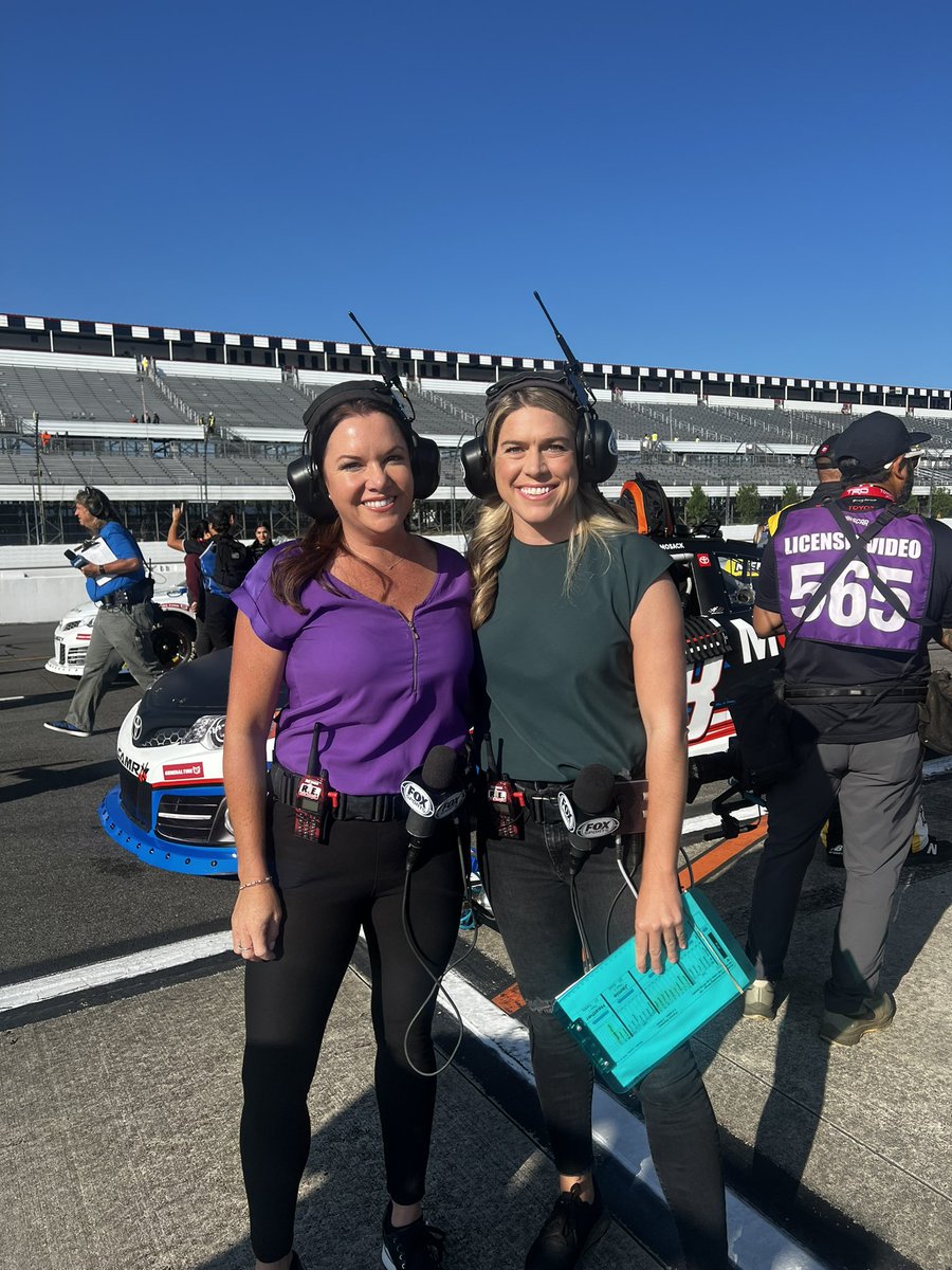Let’s try this again! @ARCA_Racing next on @FS1. @HeatherDeBeaux and I have you covered from @PoconoRaceway pit road.