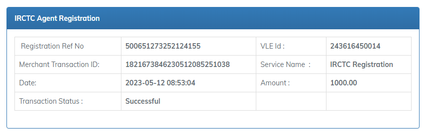 binteshwar's tweet photo. @CscSafar @CSCegov_ @sanjaykrakesh @OBEROI01732 @CSCUttarPradesh @BiharCsc @CSCMaharashtra @CSCMadhyPradesh @CscKarnataka @cscwestbengal @CSC_Punjab dear csc team.
I am a Csc VLE. And I had registered on IRCTC portal of Csc on 12/05/2023.
But I have not yet received the Registration ID from Irctc through e-mail or message.
I am giving you my Irctc registration information through a screenshot below.

Plzz Help me https://t.co/2cuxOkldRQ