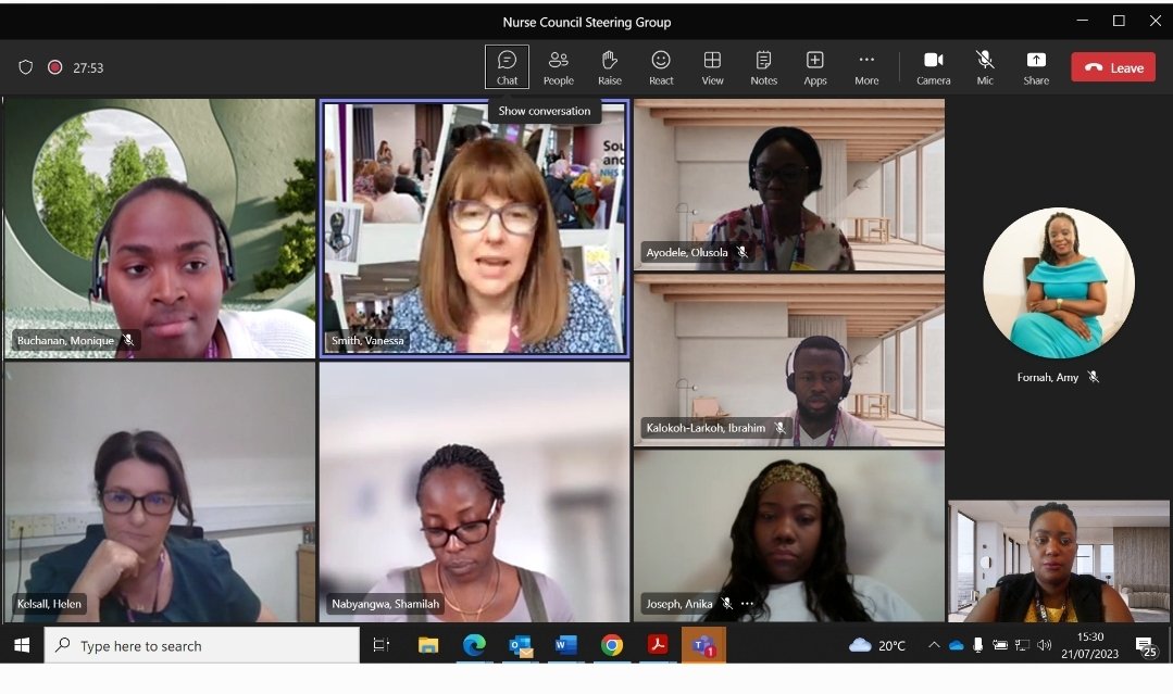 Hazel Muchirahondo (@hazel_nyanhi) on Twitter photo Best group ever. Learning and planning together. Hope to see you all at our next Nurse Council meeting on the 17/08/23.
<a href="/matronkim/">Kim Davies 💙</a> <a href="/MaudsleyDoN/">Vanessa Smith RMN 💙</a> <a href="/HelenKelsall3/">Helen Kelsall</a> <a href="/Nicolekaunda/">Nicole Kaunda</a> <a href="/LynnMatron/">Lynn</a> <a href="/eseoNHS/">Ese Ojo MSc</a> <a href="/EuniceAdeshokan/">Eunice Adeshokan</a> Best group ever. Learning and planning together. Hope to see you all at our next Nurse Council meeting on the 17/08/23.
<a href="/matronkim/">Kim Davies 💙</a> <a href="/MaudsleyDoN/">Vanessa Smith RMN 💙</a> <a href="/HelenKelsall3/">Helen Kelsall</a> <a href="/Nicolekaunda/">Nicole Kaunda</a> <a href="/LynnMatron/">Lynn</a> <a href="/eseoNHS/">Ese Ojo MSc</a> <a href="/EuniceAdeshokan/">Eunice Adeshokan</a>