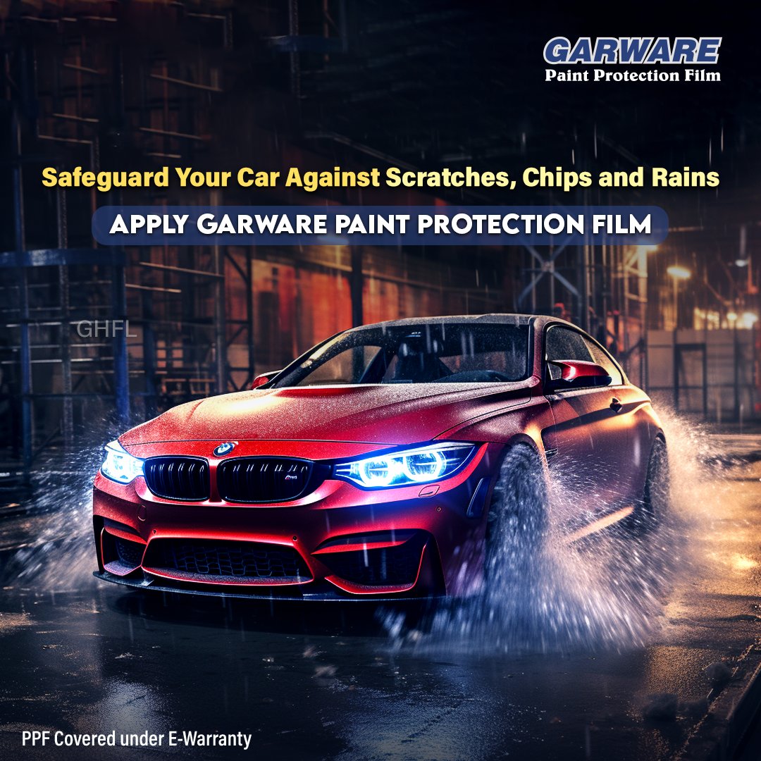 garware_ppf's tweet photo. ☔ Rainy season doesn't have to mean a faded car. With our Paint Protection Film, your vehicle will remain looking fresh and stylish, no matter the weather! 💦💦✨
Contact us at +91 96 89 96 89 96 to know more about our Paint Protection Film.
#RainDefender #ProtectYourShine https://t.co/fMvygsGaZ0