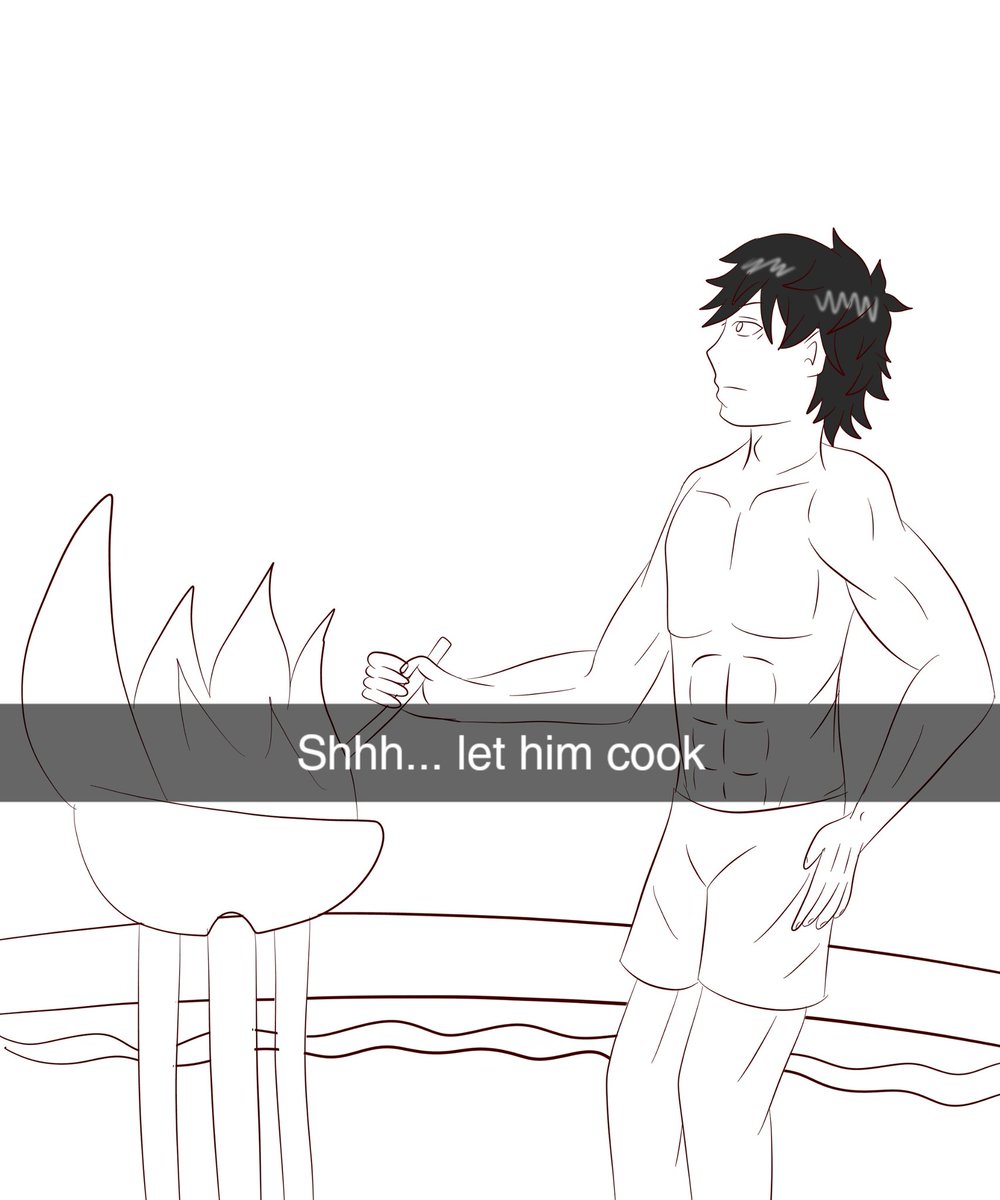 KinatsuKanesaka's tweet photo. Vanyan knows how to cook. #summerpost https://t.co/NT3bTvS3jO