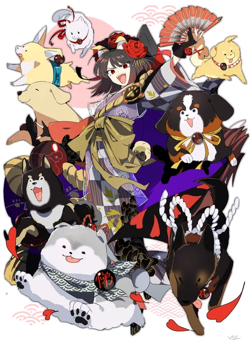 「いざ出陣ぞ、八犬士!」