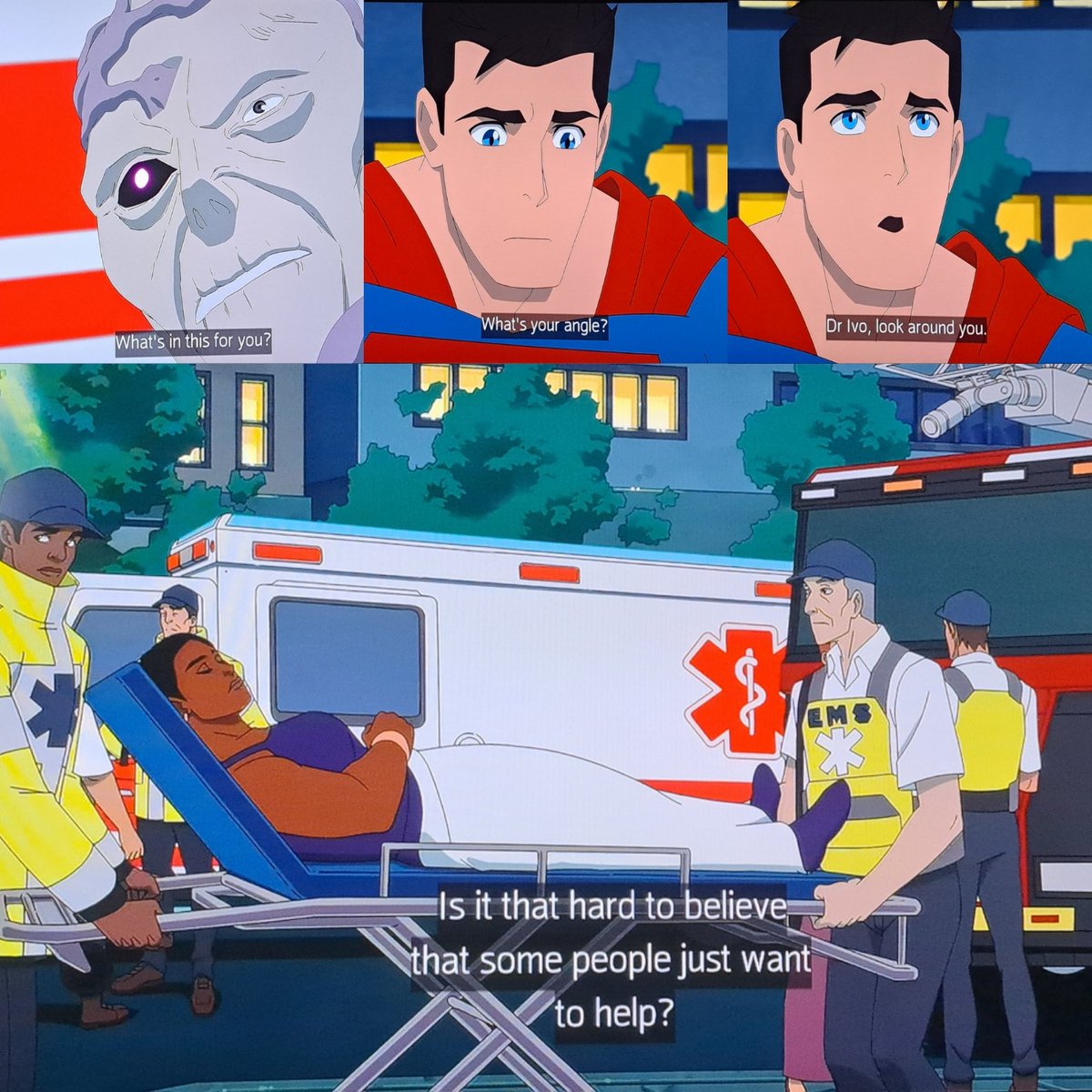 Ep 4 of My Adventures with Superman was for the cynical misanthropes who can't comprehend why someone would choose to be a good person.