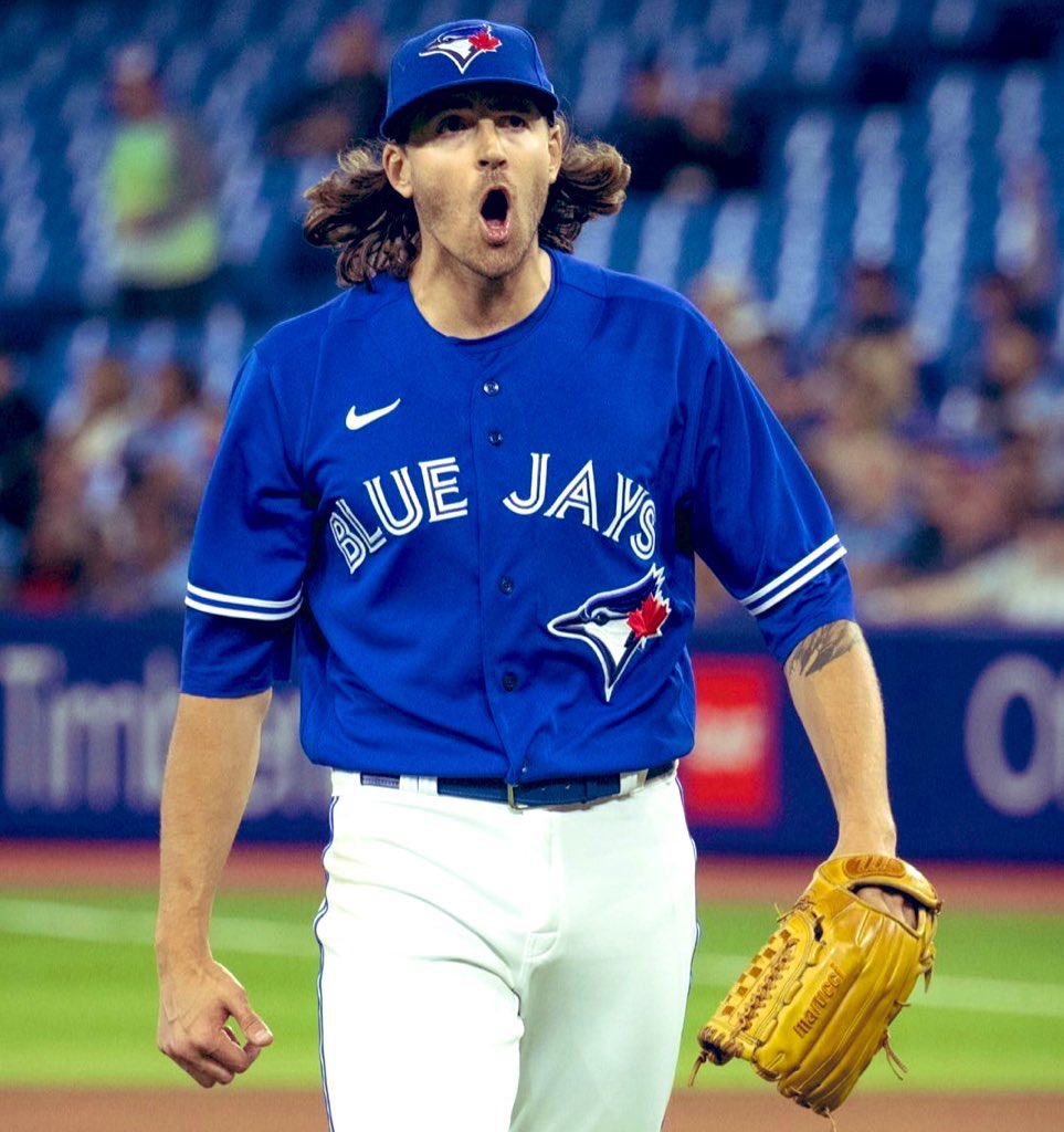 BluejaysAlways's tweet photo. The Great Gausy on the bump this afternoon!! Let’s go!! #BlueJays #NextLevel https://t.co/SutHvoEvqY