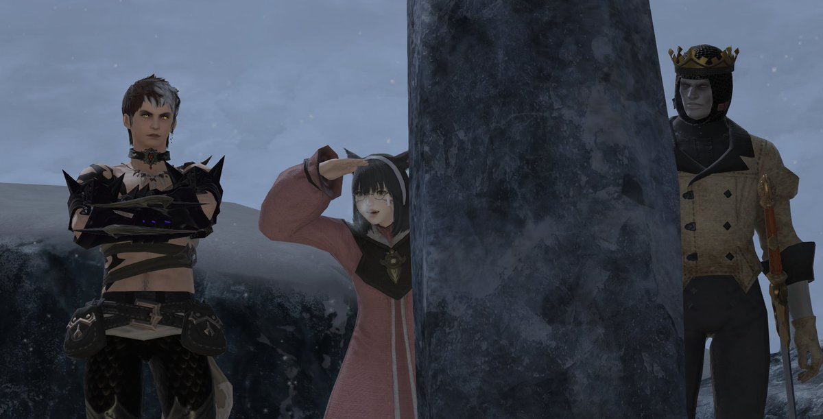 disisthancred's tweet photo. One head short//
Nashu: *searching*
Gentle Dead Man: Where's Master Boken?
Ventus: He'll arrive shortly. Maybe. Don't count on it.
GDM: You really should be nicer to your brother Ventus.
#FFXIV #GPOSERs #Heavensward #Manderville #Ventus #Nashu #hyur #hume #midlander #miqote https://t.co/tWtyXs58CM