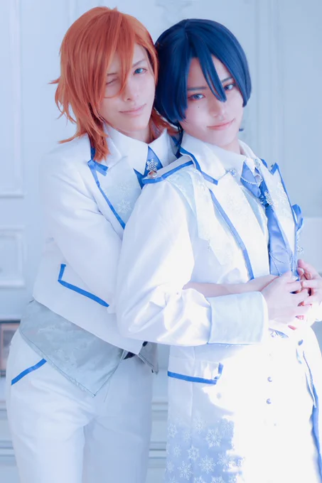 ※cos SSLマサレンしてきました!衣装はゴミなんだけど、襟とかアクセとかFちゃんとミトが作ってくれてめちゃくちゃ豪華な衣装になった〜 今日もFちゃんはかっこよかったです! Fちゃん ミト