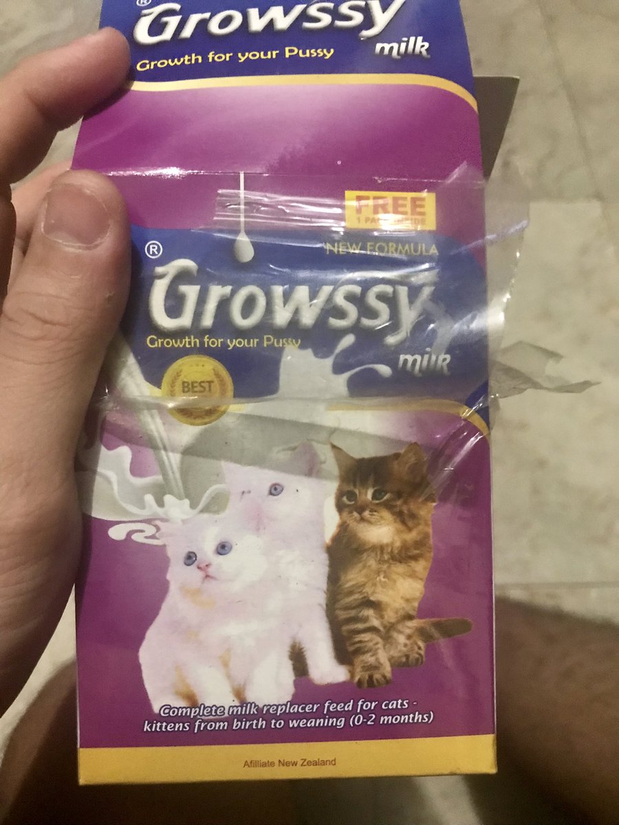 tabloidgerlong's tweet photo. Jadi gini, tadi ada sepageti di kulkas cuman gak ada saosnya. Yaudah rencana bikin saos alfredo, cuman gak ada susu. JADI PAKE SUSU KUCING WAKAKAK https://t.co/sdihQT0b12