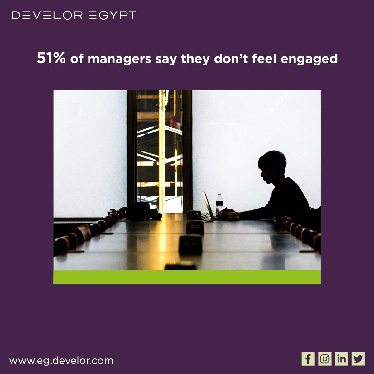 DevelorEgypt's tweet photo. 51% of managers feel disengaged. It's time to bridge the gap and foster a thriving work environment.
#EngagedManagers #Empowerment #SuccessAhead #statistics #data_science #develor #develor_egypt https://t.co/FAJThG8lk6