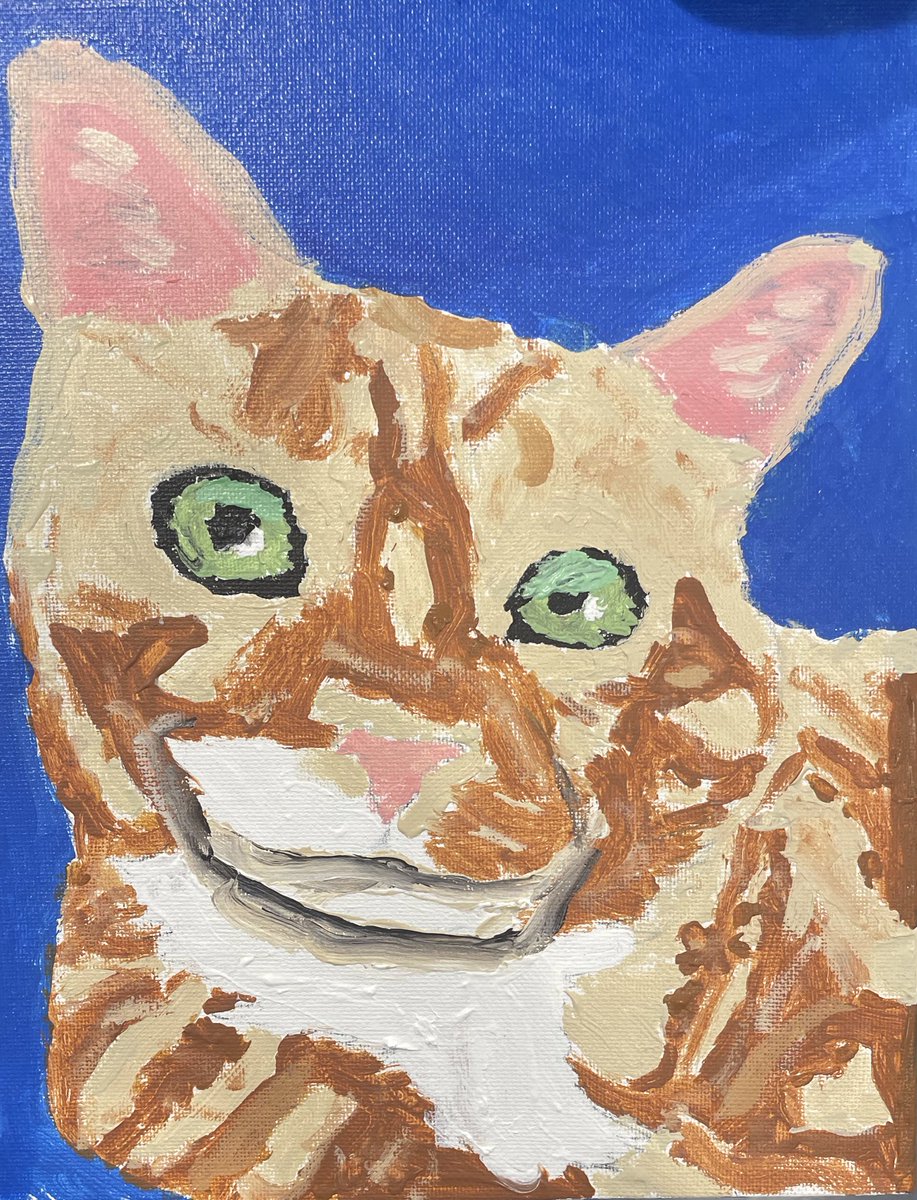 Here are some teen pet portraits from this week’s class! Not everyone finished, but everyone had fun! 🐈💕🐁 @GC_ContinuingEd