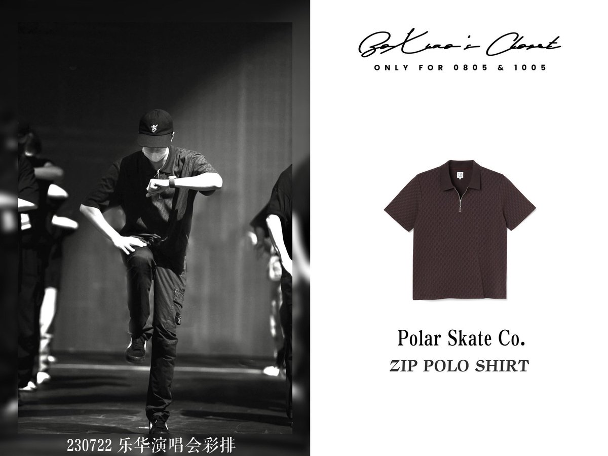Boxiaoscloset's tweet photo. Look 2 : Polar Skate Co Cap and Zip Polo , Stone Island. https://t.co/G96sGloyBW