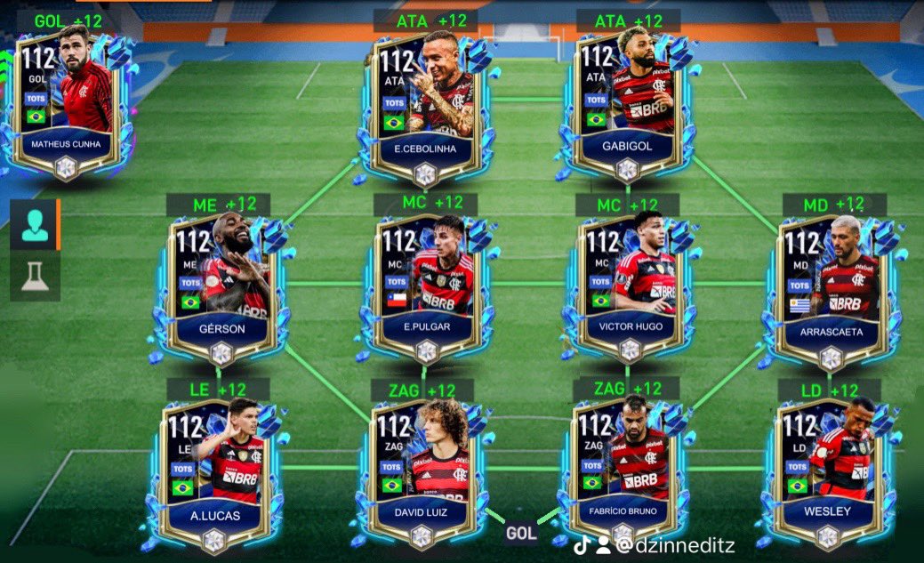 DYtblue's tweet photo. Time do flamengo no fifa https://t.co/99uvbIUISD