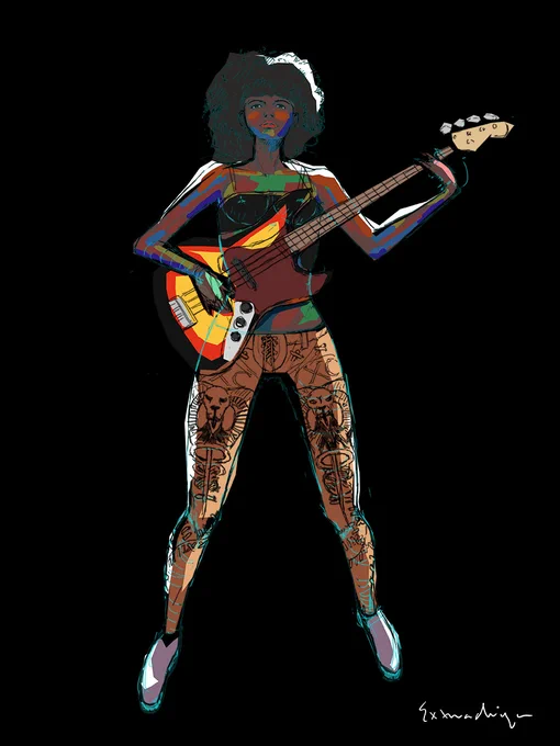 上げたらすぐ修正したくなる(イラストあるある)  #EsperanzaSpalding #exmachiya