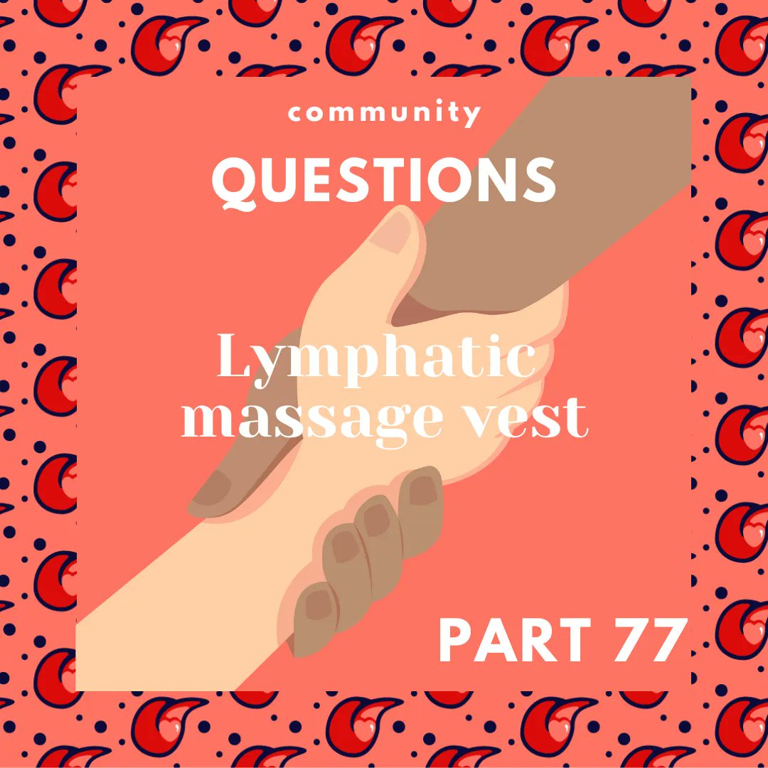 YoungTongues_'s tweet image. Every week we share real life questions and discussions from within our groups anonymously to help the wider community. Sharing your experiences is the best way to support your community. Have you used a lymphatic massage vest?
#TongueCancer #LymphaticMassage